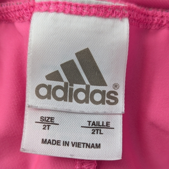 Adidas Girls (Size 2T) Track Zip-Up Jacket & Skort (Skirt/Shorts) - Picture 10 of 12